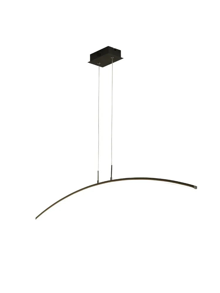 Lámpara Colgante LED Curva Regulable para Comedor y Salón - imagen 3