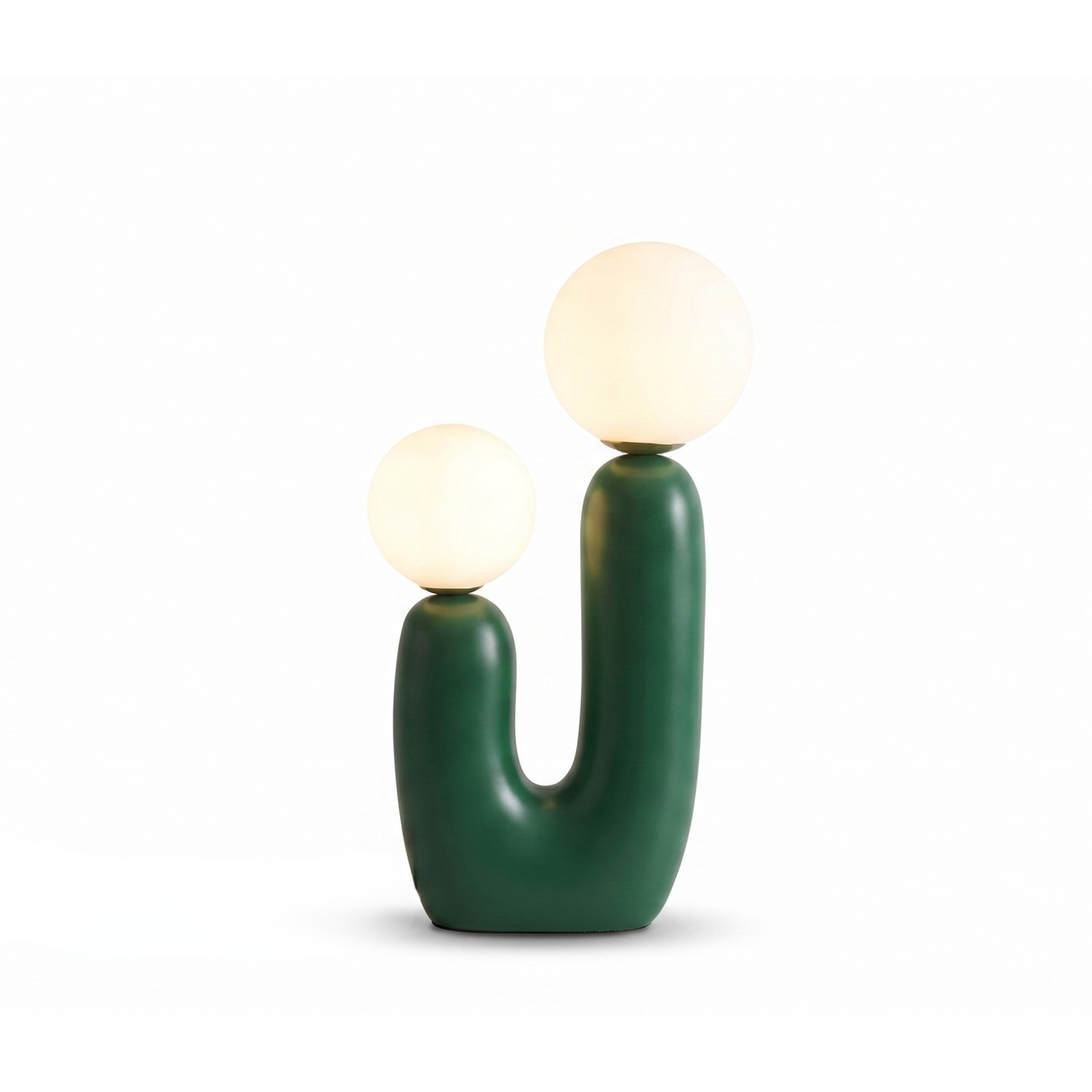 Lámpara de mesa decorativa con doble esfera - imagen 4