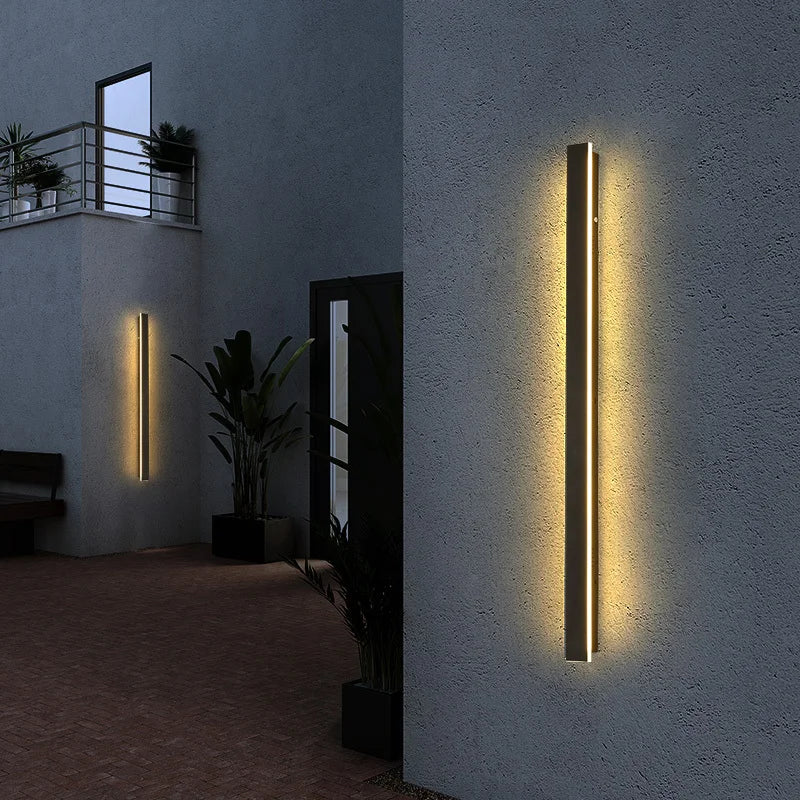 Aplique exterior lineal para fachada moderna - imagen 3