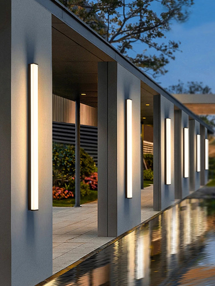 Aplique exterior vertical para porche y fachada - imagen 2