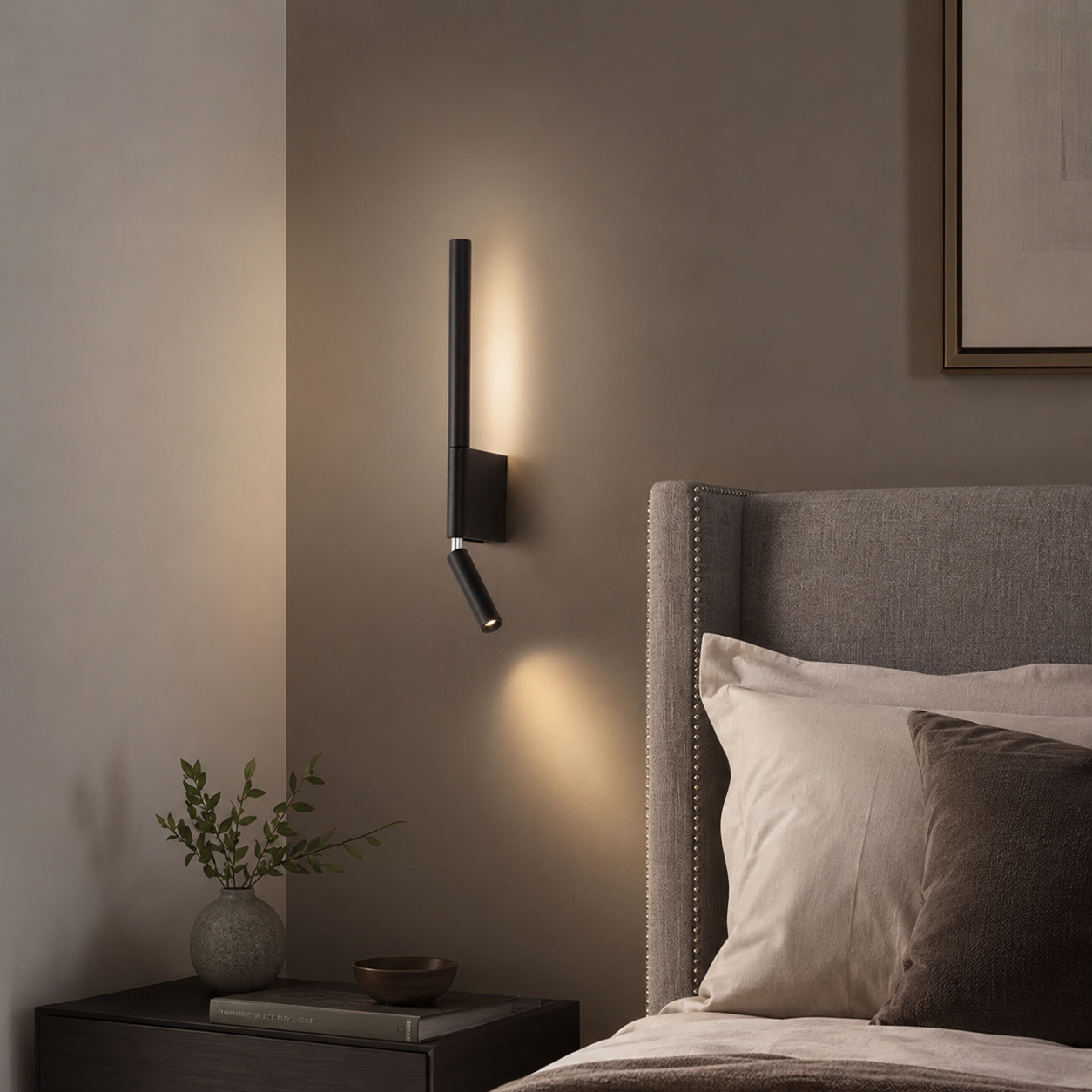 Aplique de Lectura para Dormitorio con Luz LED Orientable - imagen 1