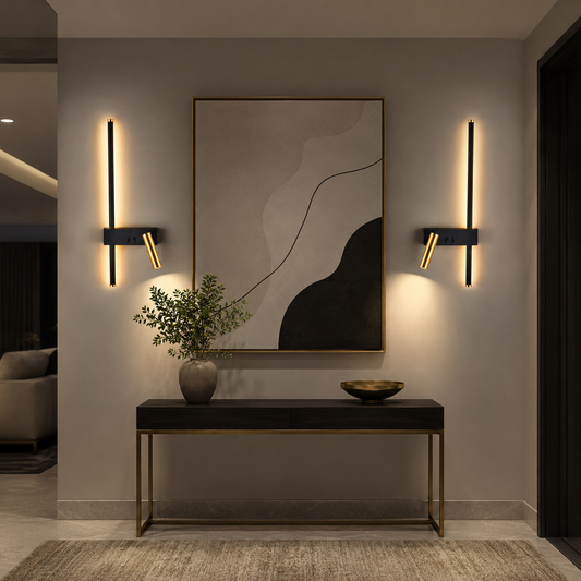 Aplique LED de Pared para Dormitorio con Luz de Lectura - imagen 1