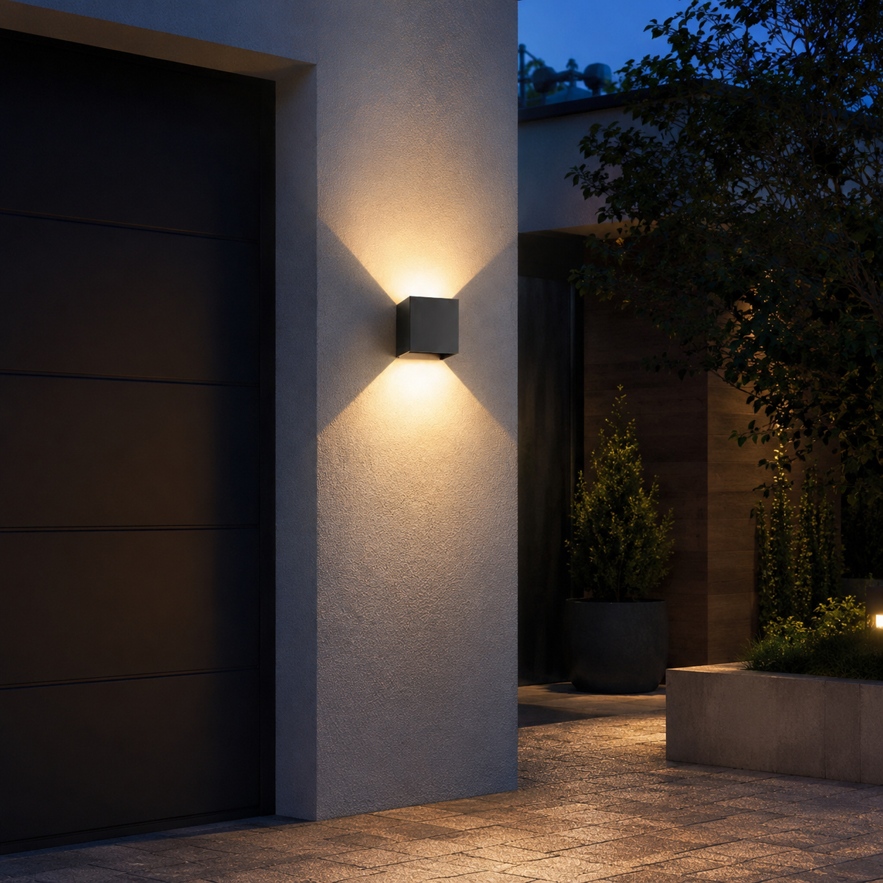 Aplique de Pared Exterior Moderno para Fachada y Jardín - imagen 3