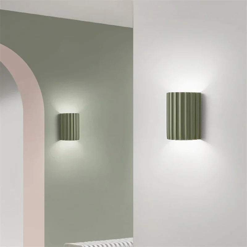 Aplique de Pared Interior Acanalado para Dormitorio y Pasillo - imagen 2