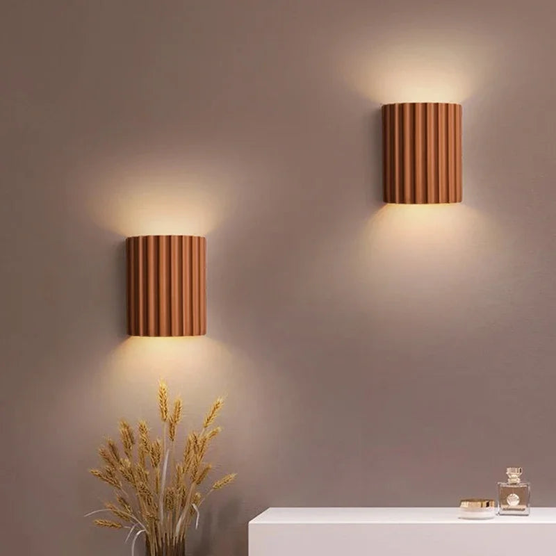 Aplique de Pared Interior Acanalado para Dormitorio y Pasillo - imagen 4