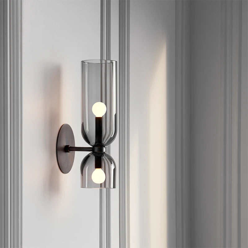 Aplique de Pared Interior de Cristal para Dormitorio y Recibidor - imagen 1