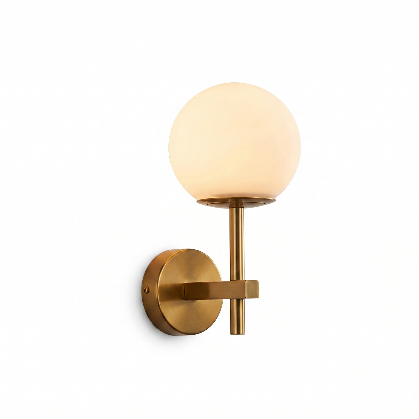 Aplique de Pared Interior con Globo de Cristal - imagen 3