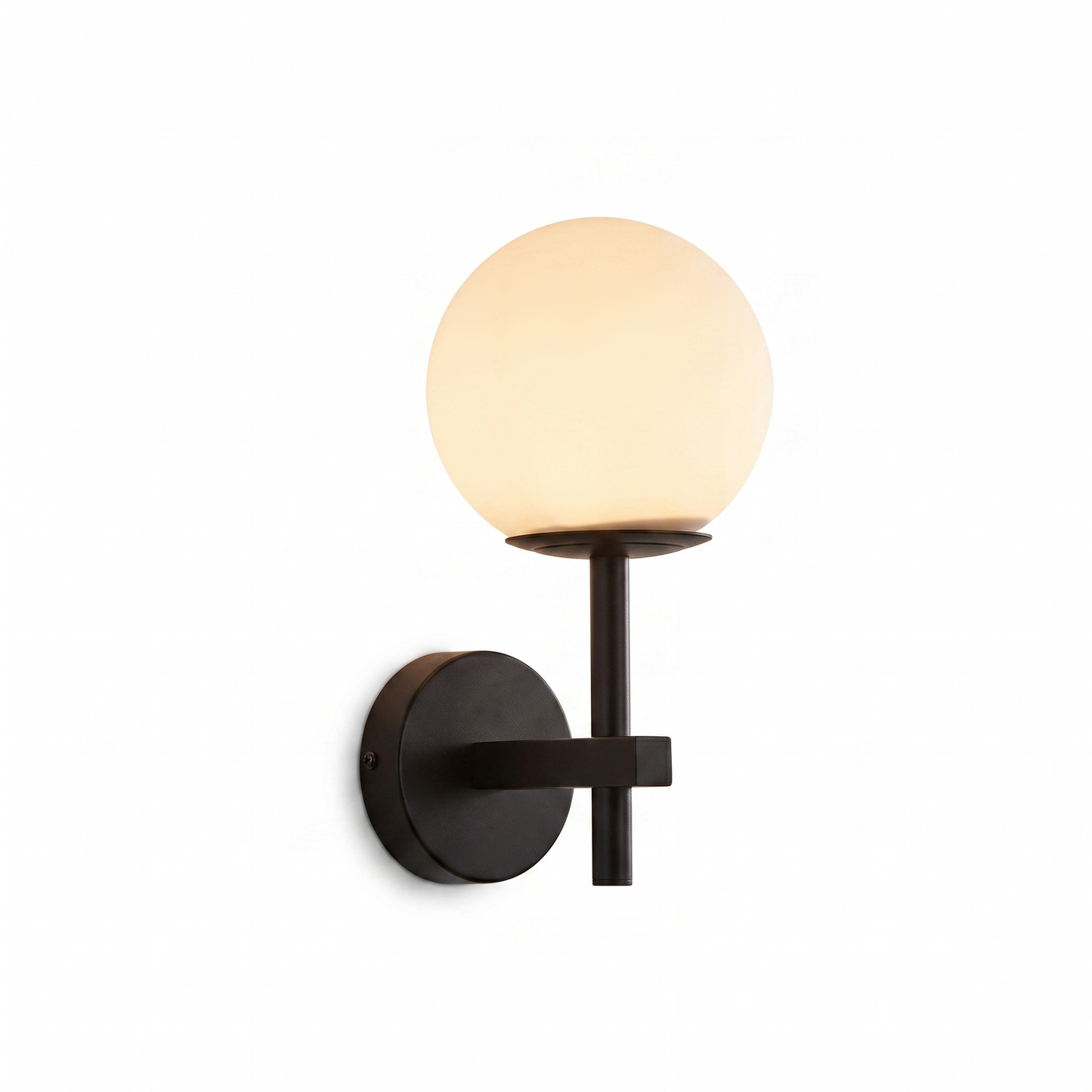 Aplique de Pared Interior con Globo de Cristal - imagen 5