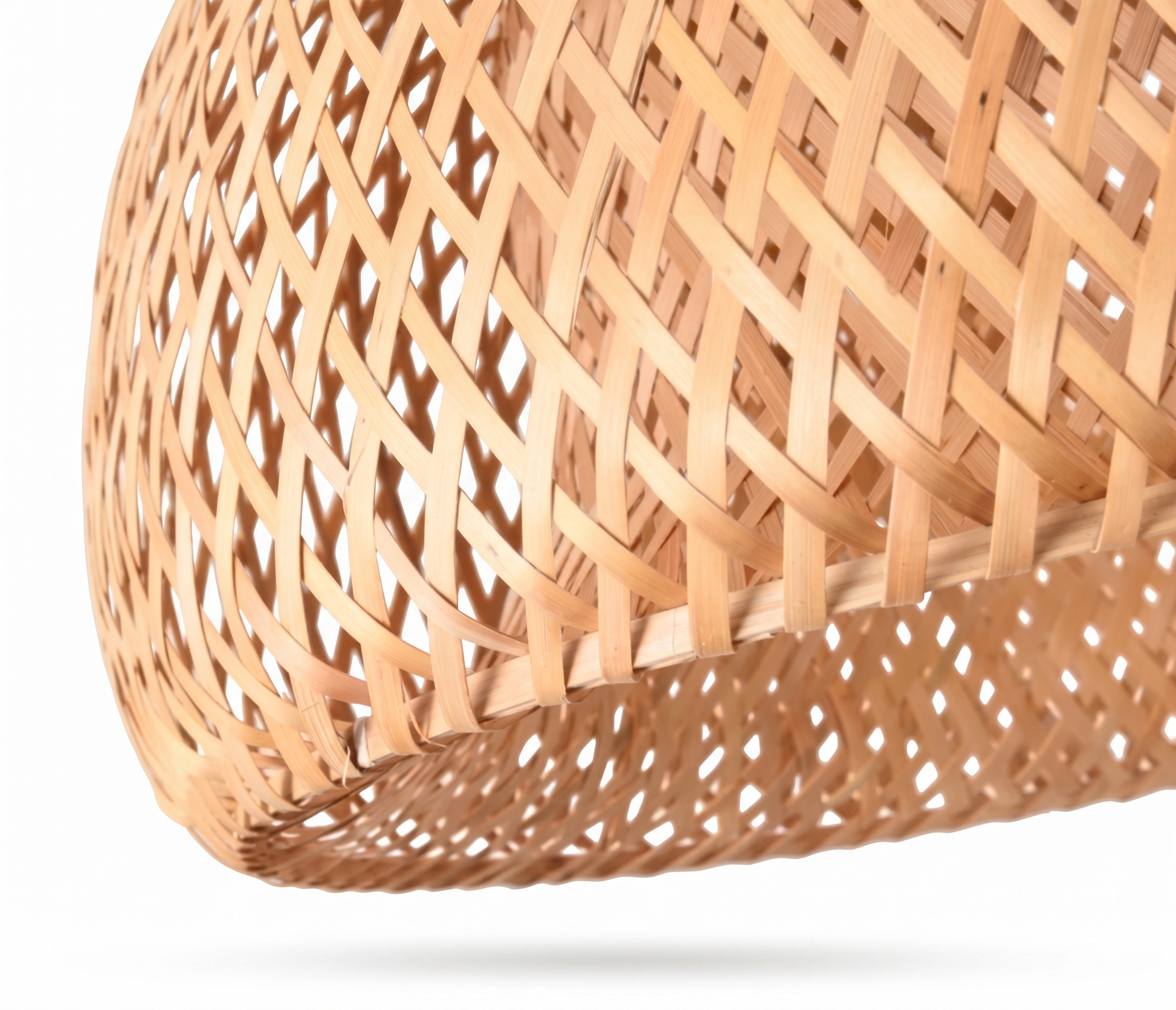 Lámpara Colgante de Bambú Natural para Salón, Comedor y Dormitorio - imagen 2