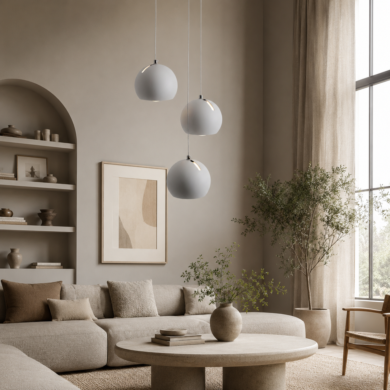 Lámpara Colgante Moderna de Estilo Nórdico para Dormitorio y Salón - imagen 2
