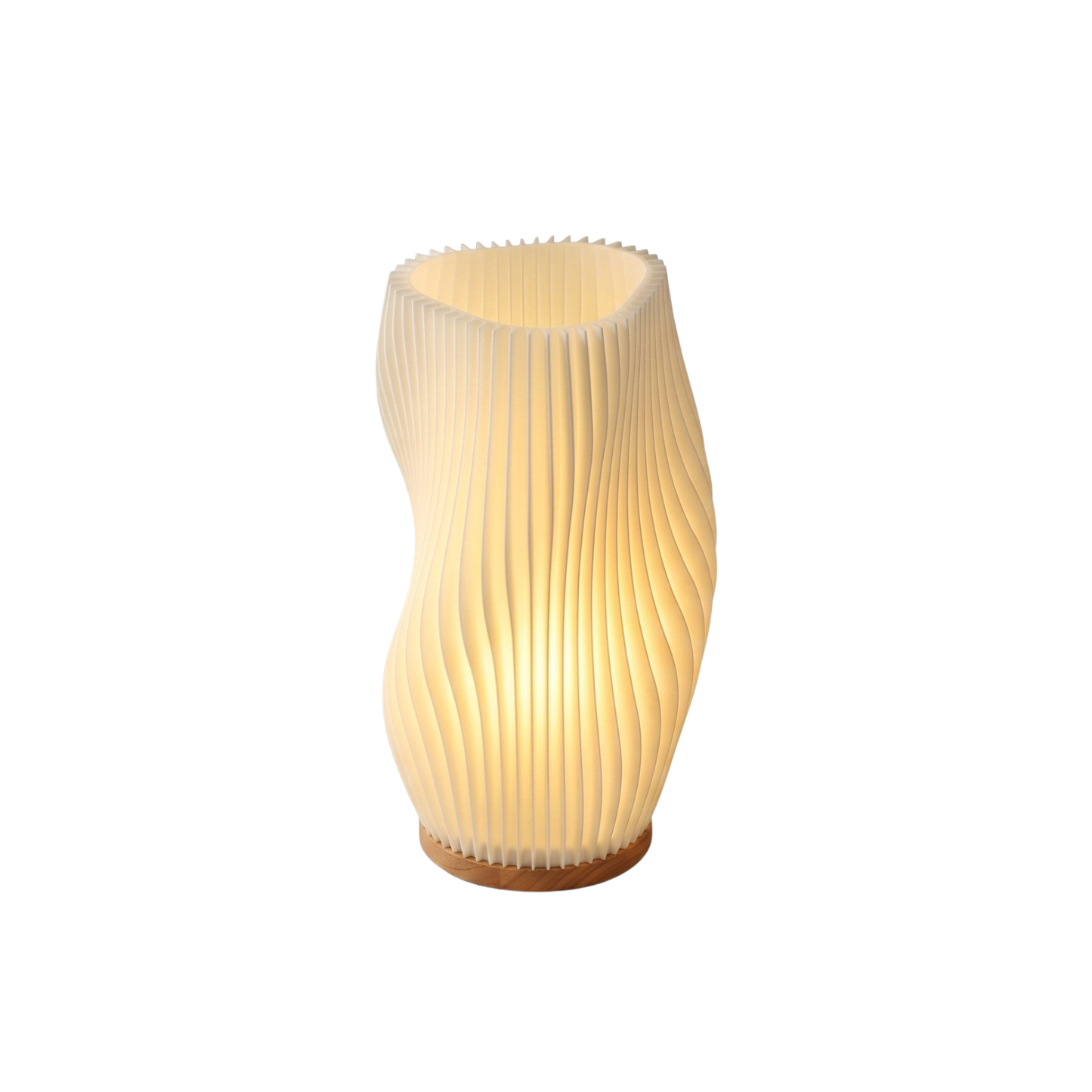 Lámpara de mesa artística con luz cálida - imagen 3