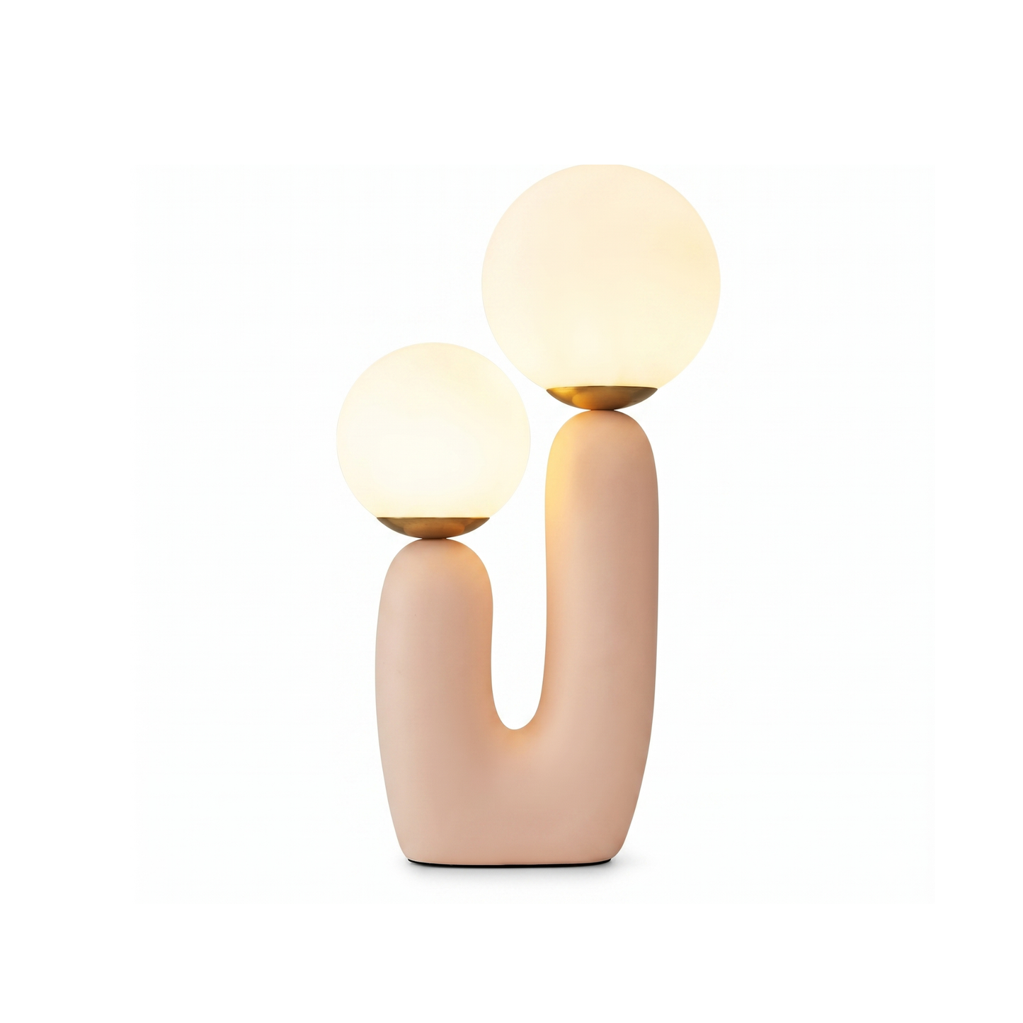 Lámpara de mesa decorativa con doble esfera - imagen 3